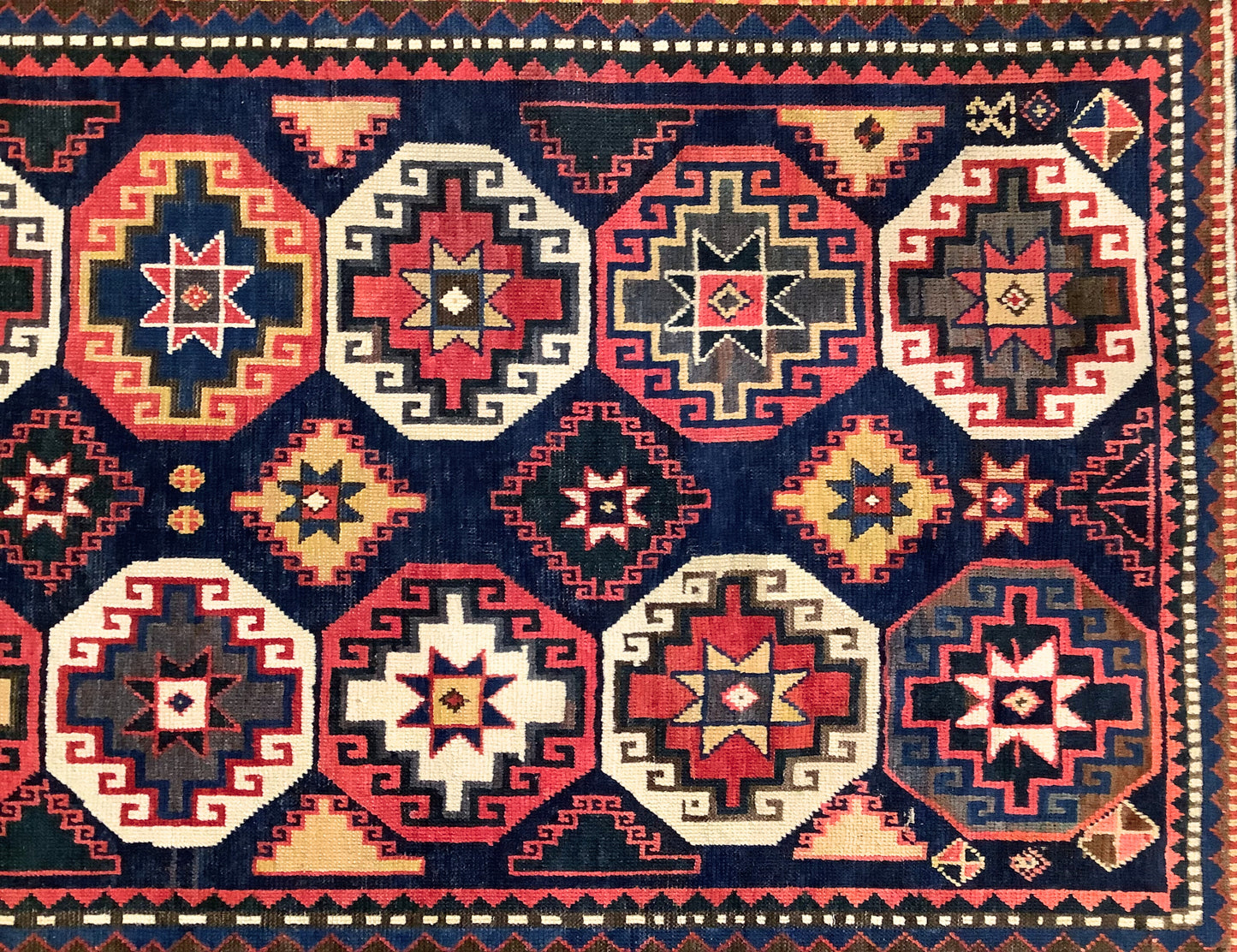 Antique Caucasian Carpet
