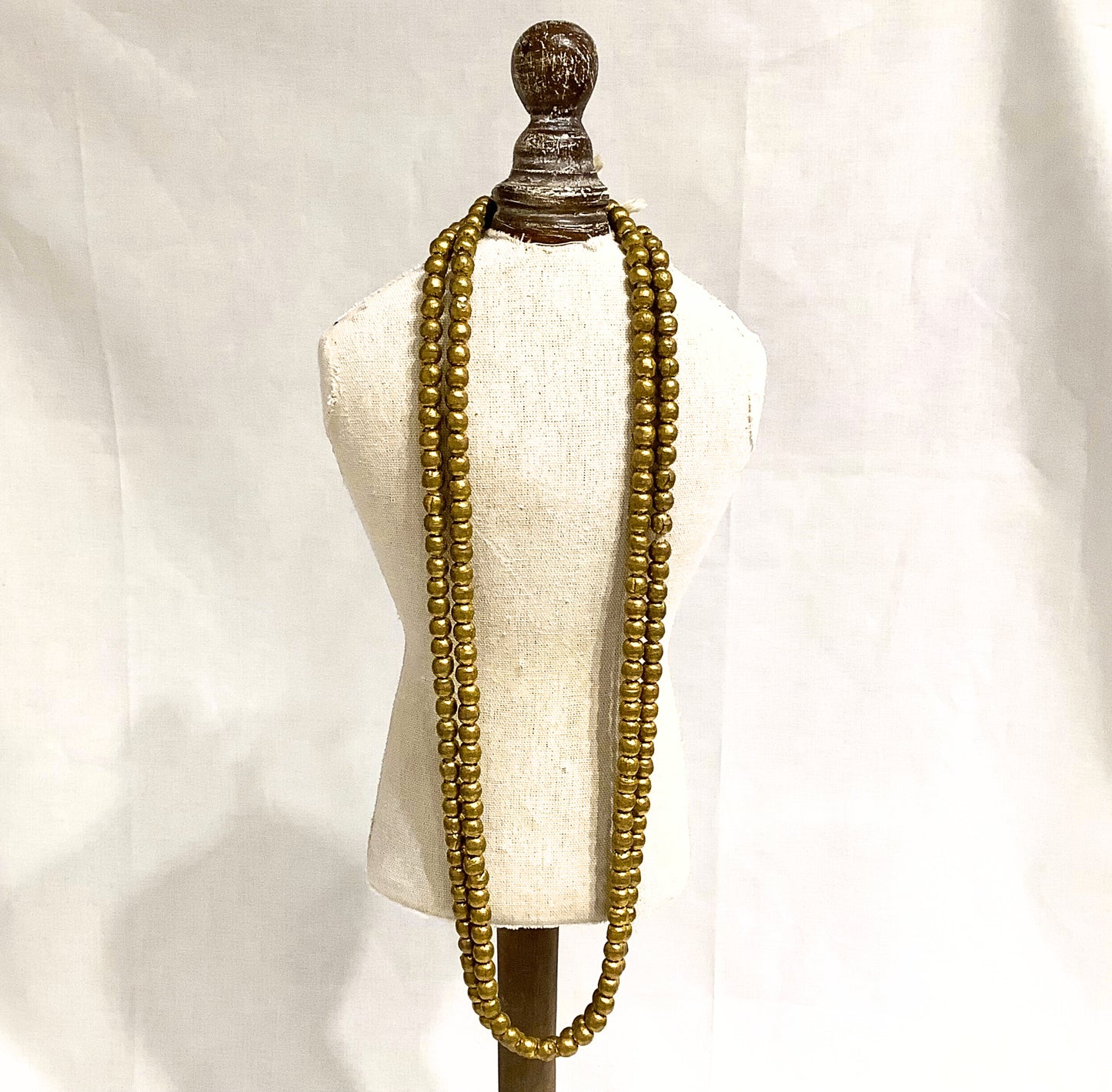 Brass Bead Necklace