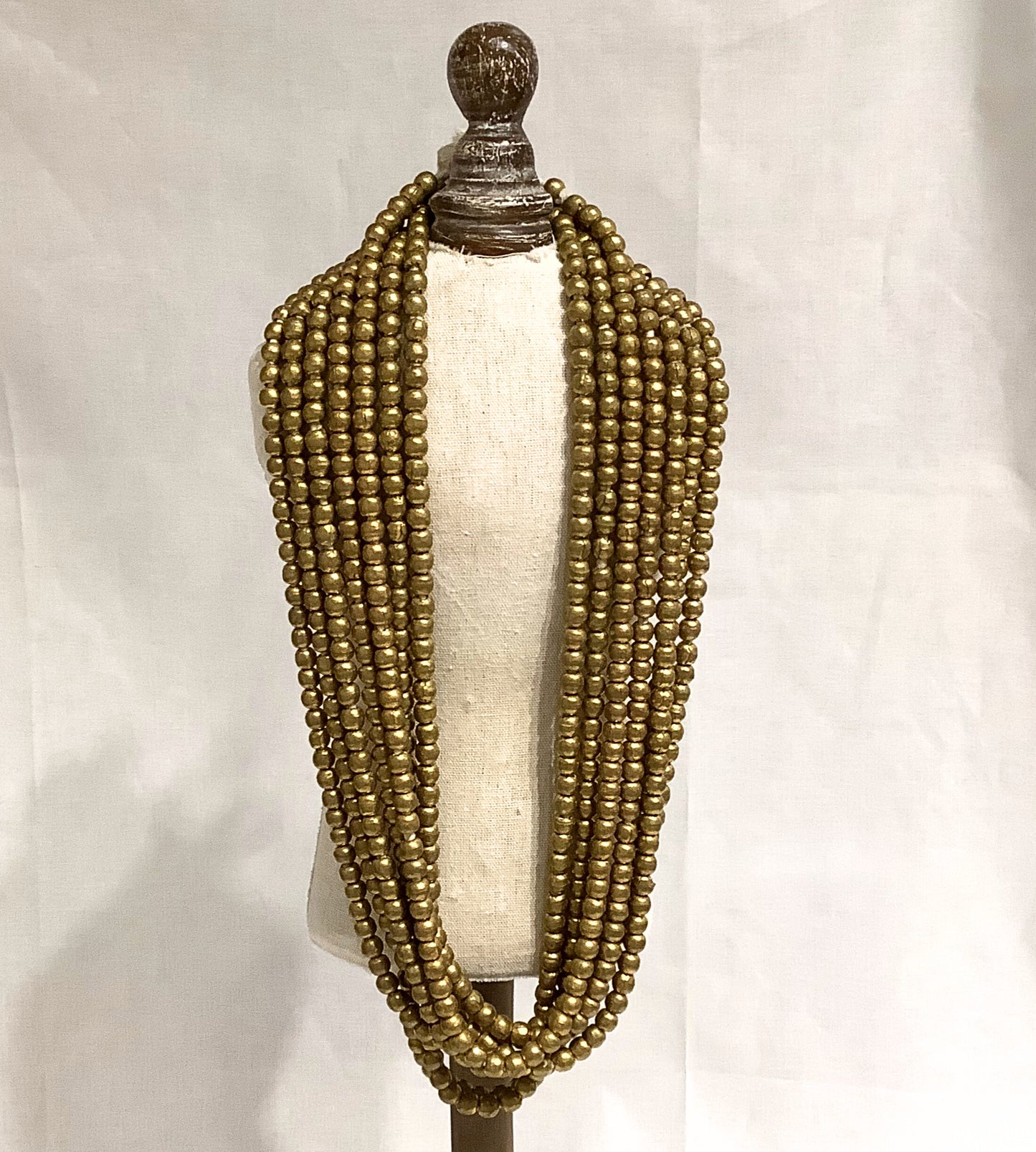 Brass Bead Necklace