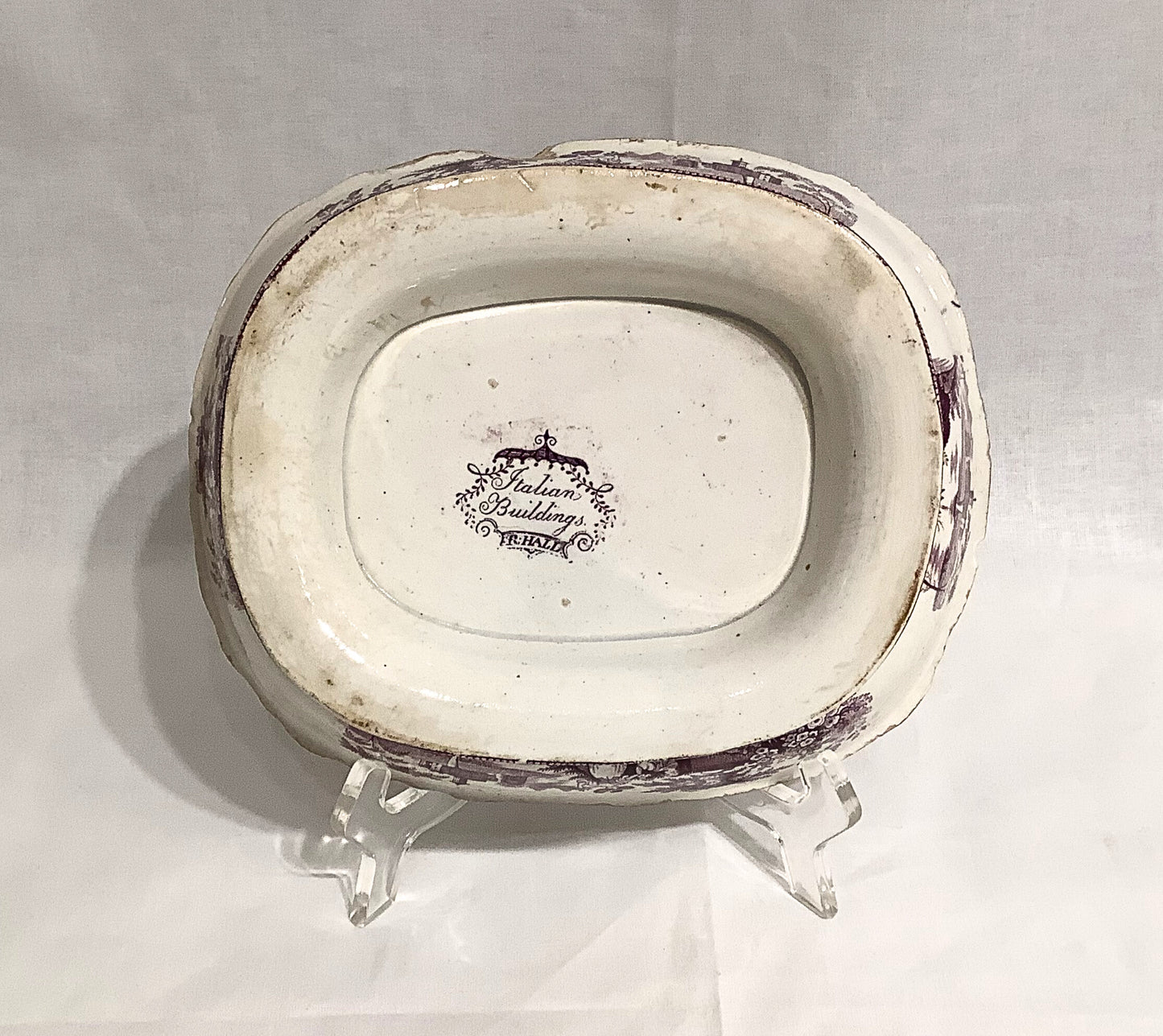 Antique Pottery Compote
