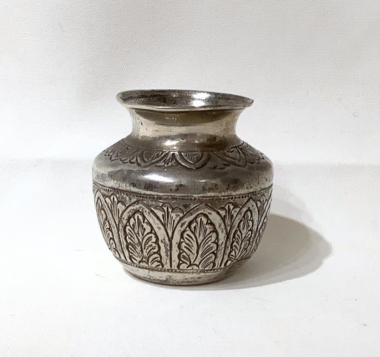 Silver Plate Vase