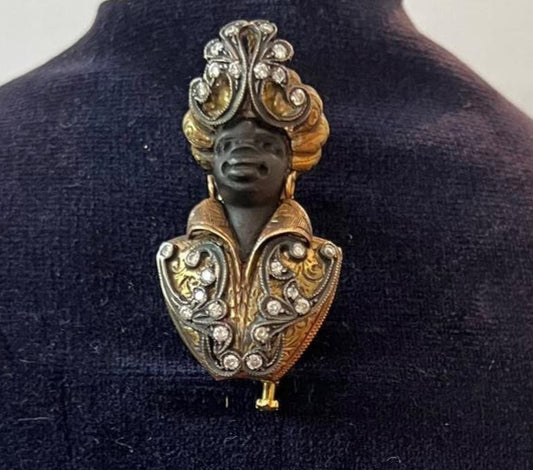 Venetian Moretto Brooch