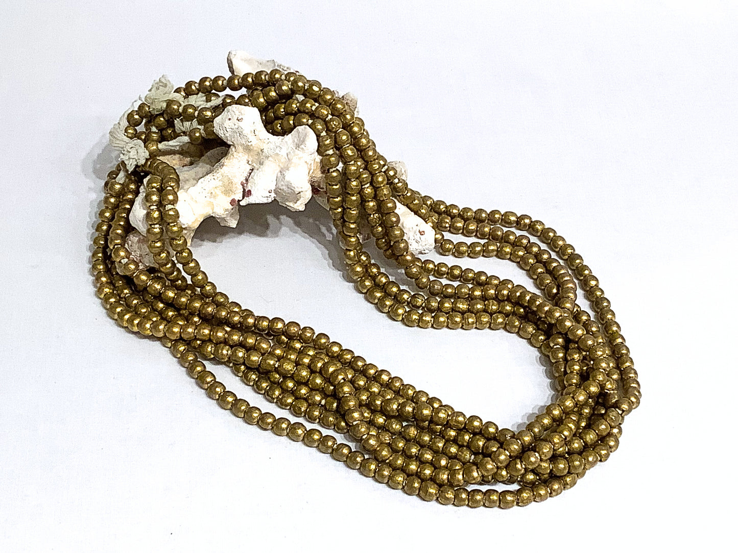 Brass Bead Necklace