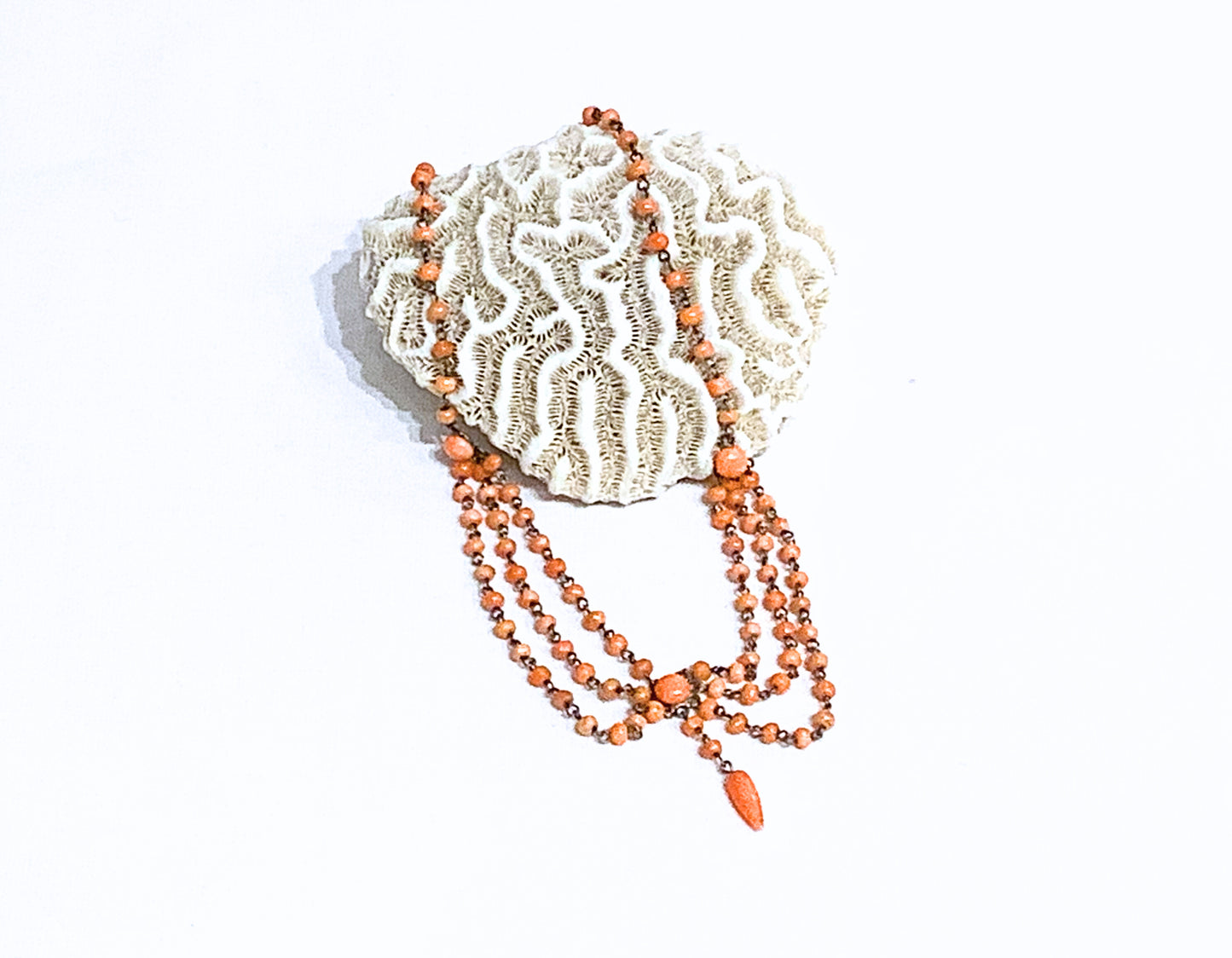 Victorian Coral Necklace