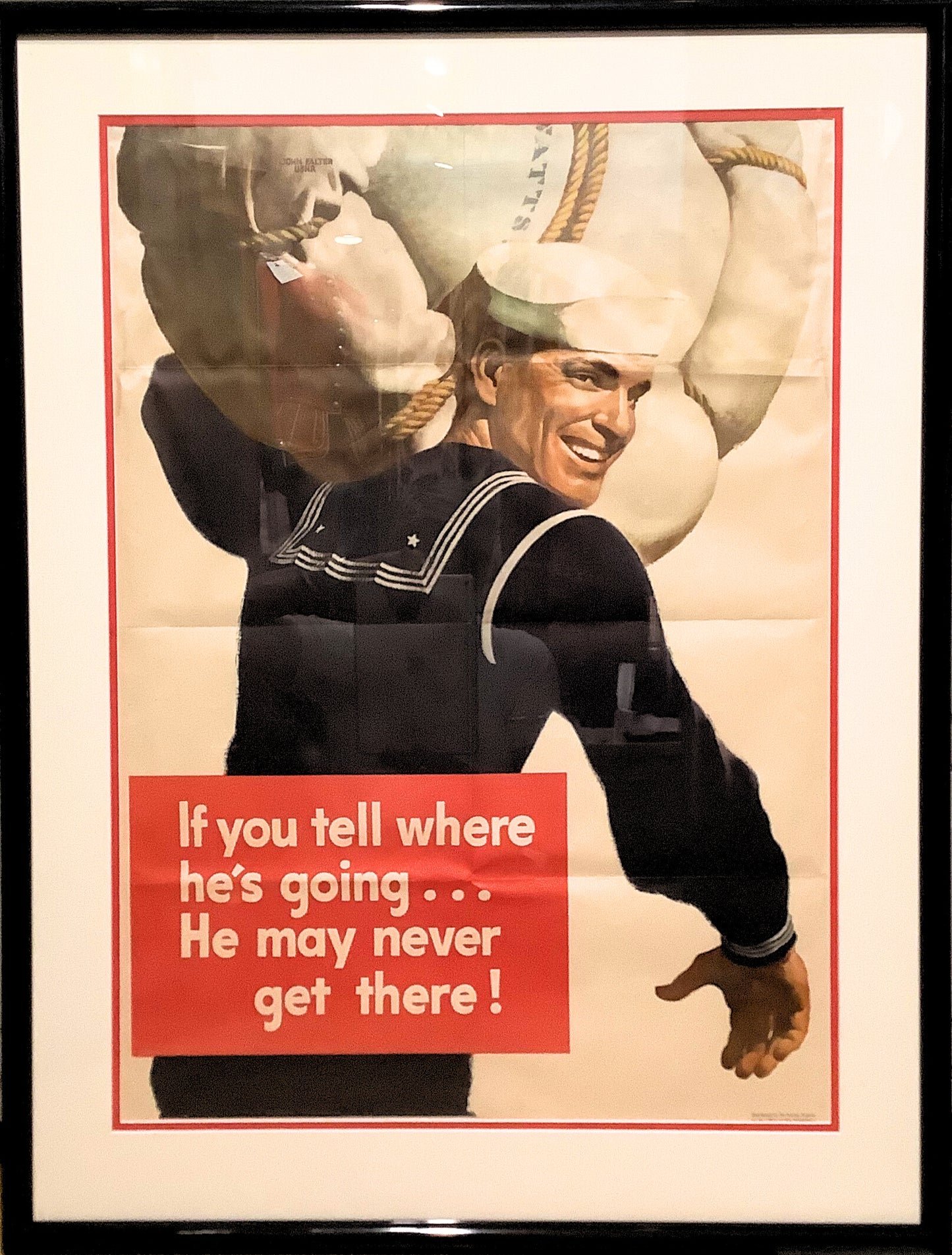 Vintage WWII Poster