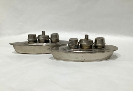 1950's Cruet Set in Chrome