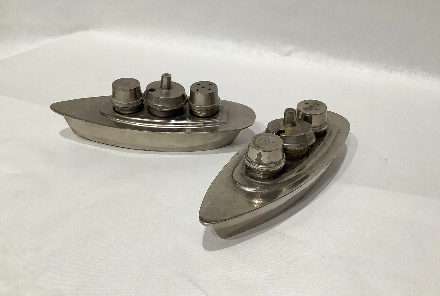 1950's Cruet Set in Chrome
