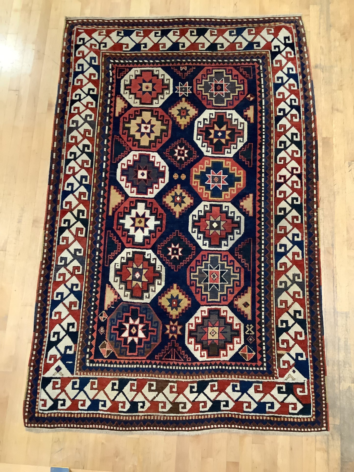 Antique Caucasian Carpet