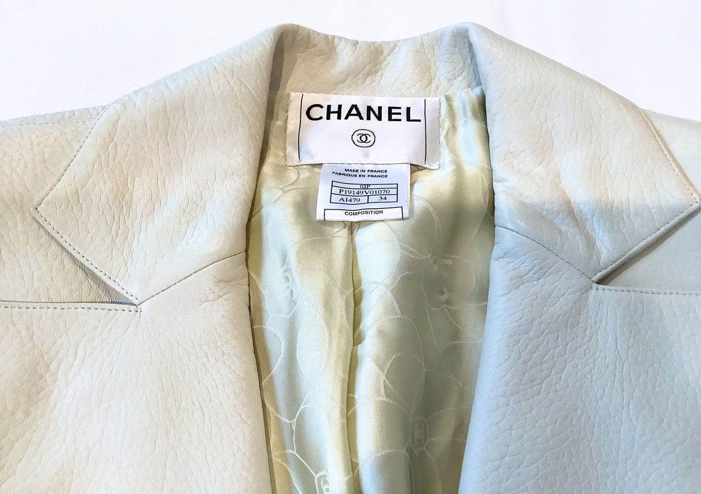Vintage Chanel Leather Jacket