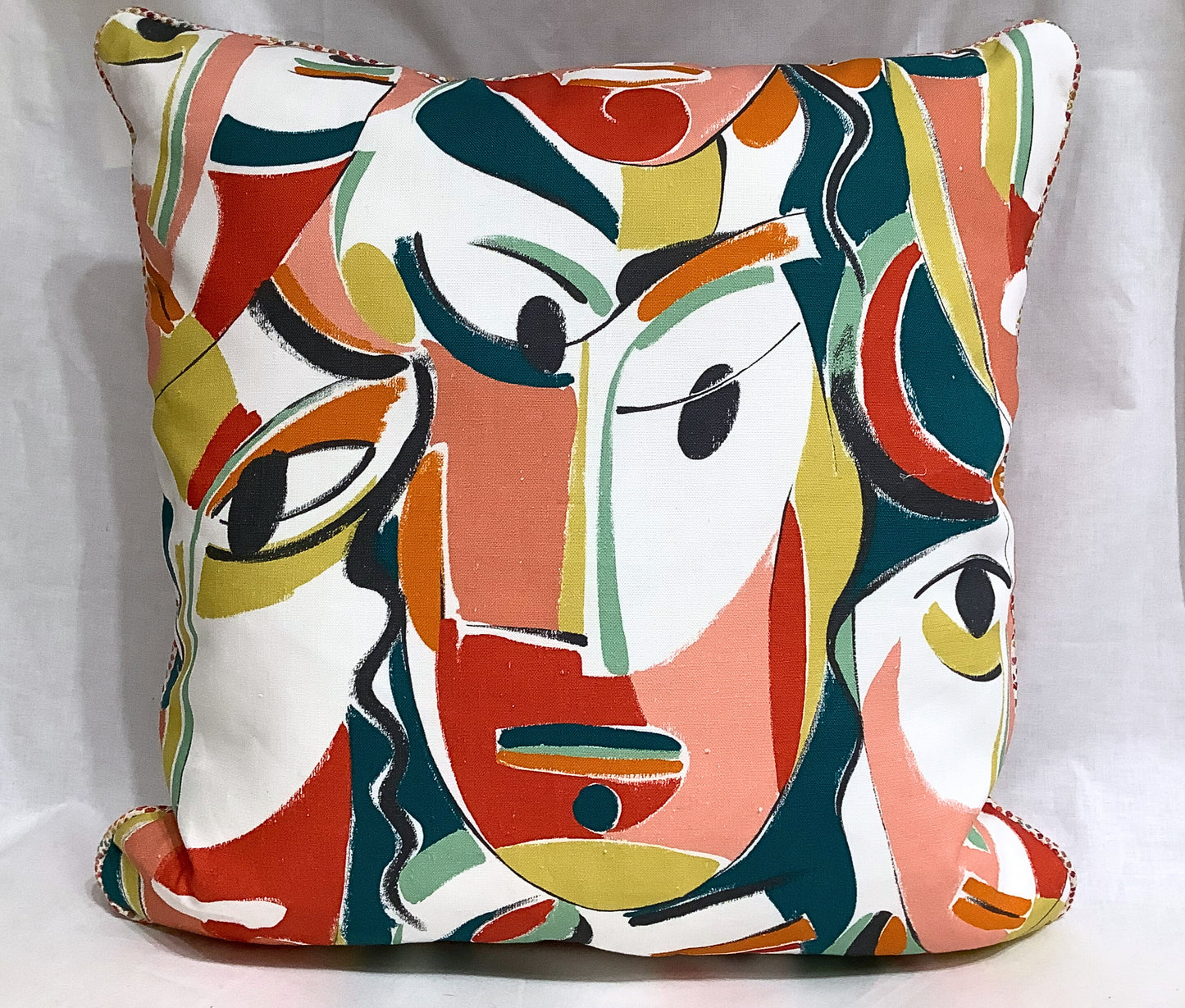 22" Pillows in Pierre Frey and Schumacher Fabric