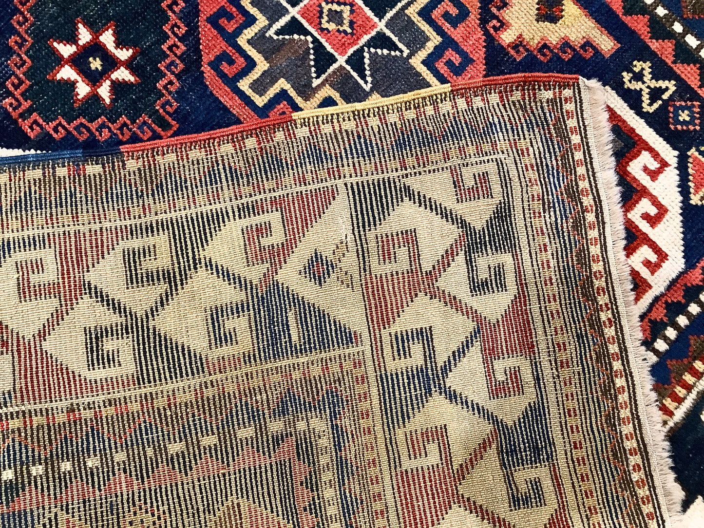 Antique Caucasian Carpet