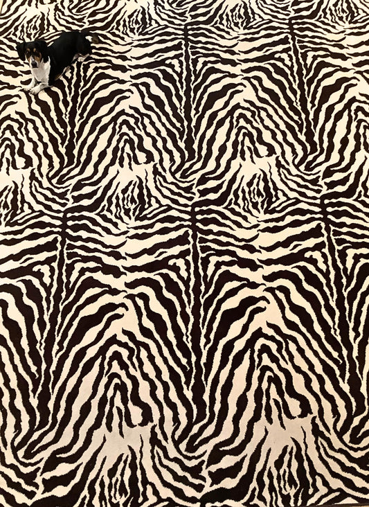 Faux Zebra Carpet by Stark