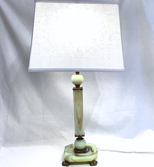 Green Onxy Lamp