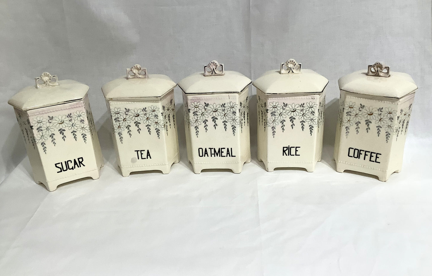 Antique Kitchen Storage Jars