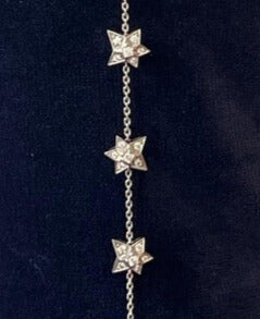 Chanel White Gold & Diamond Bracelet