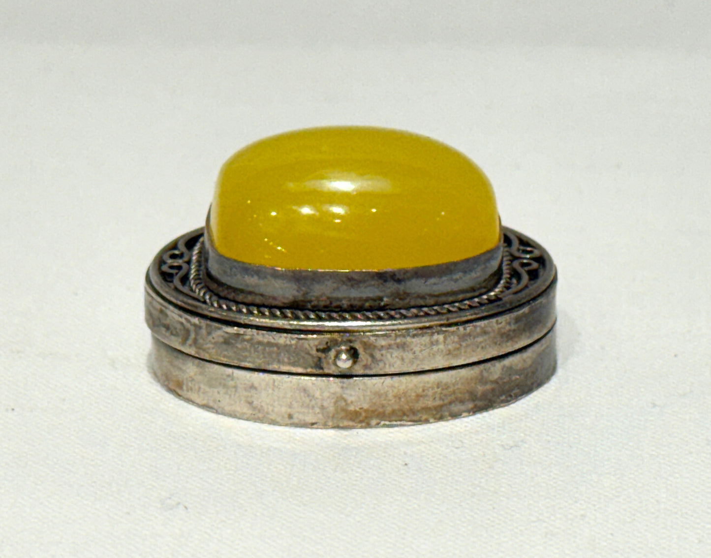 Sterling Silver Pill Box