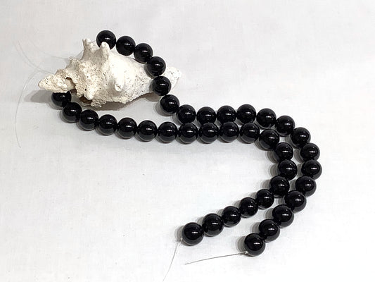 Strands of Black Onyx Beads