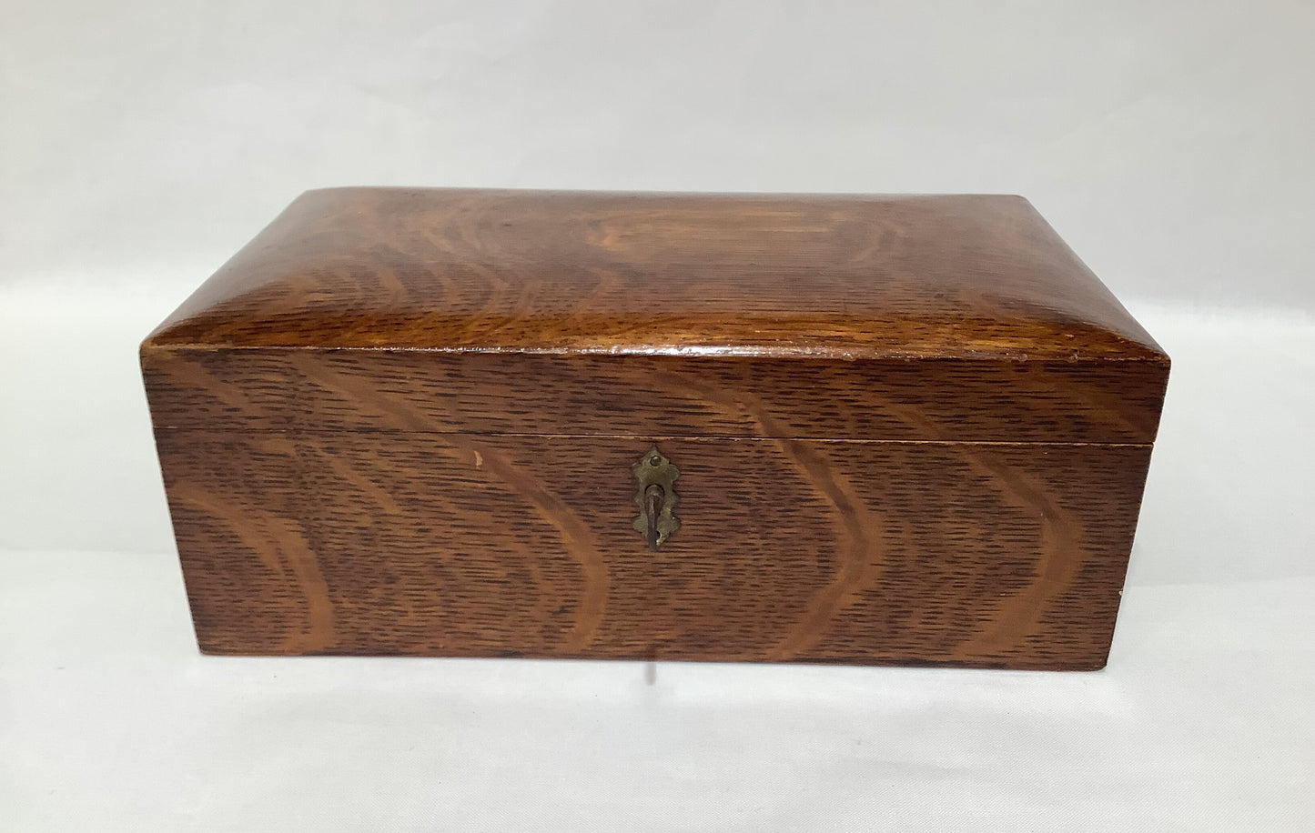 Antique Wooden Jewelry Box