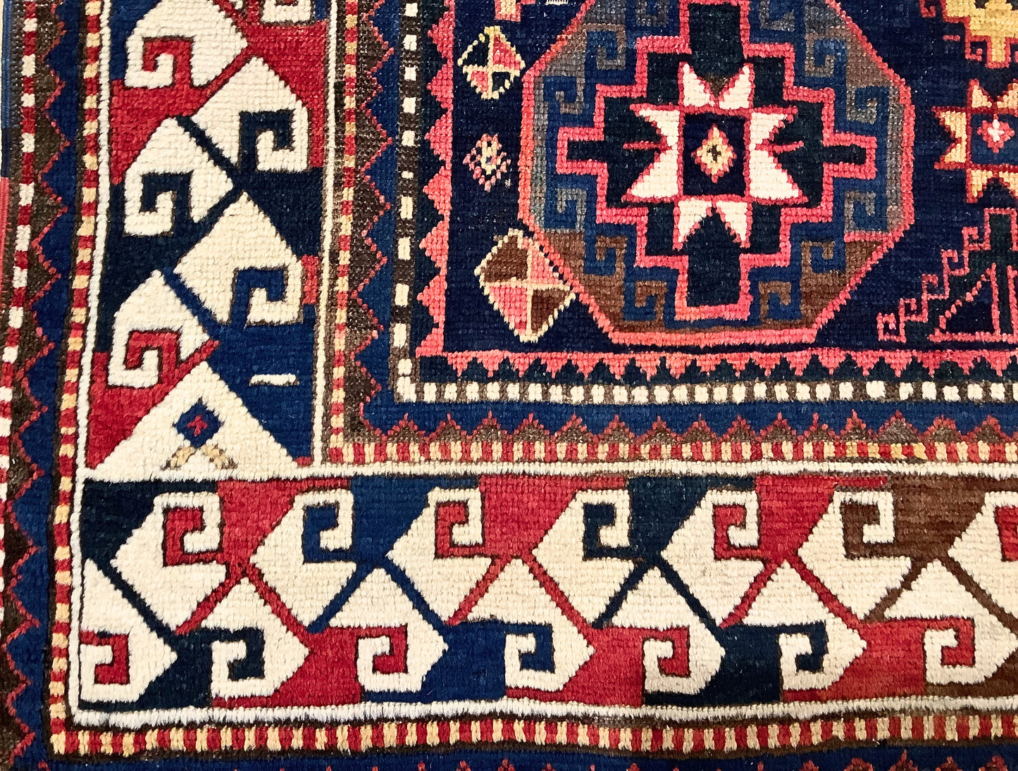 Antique Caucasian Carpet