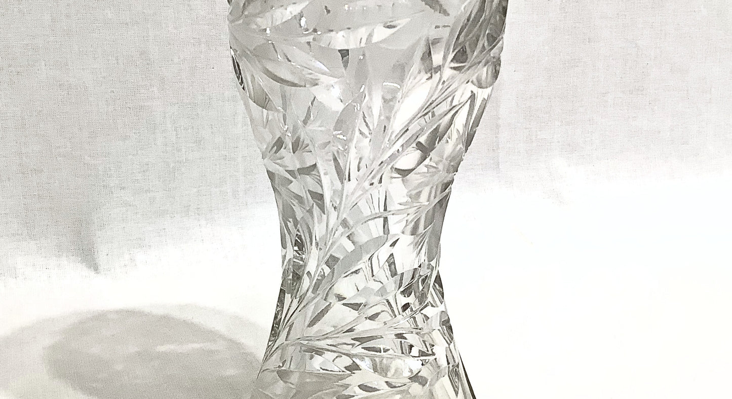 Petite Antique Crystal Vase