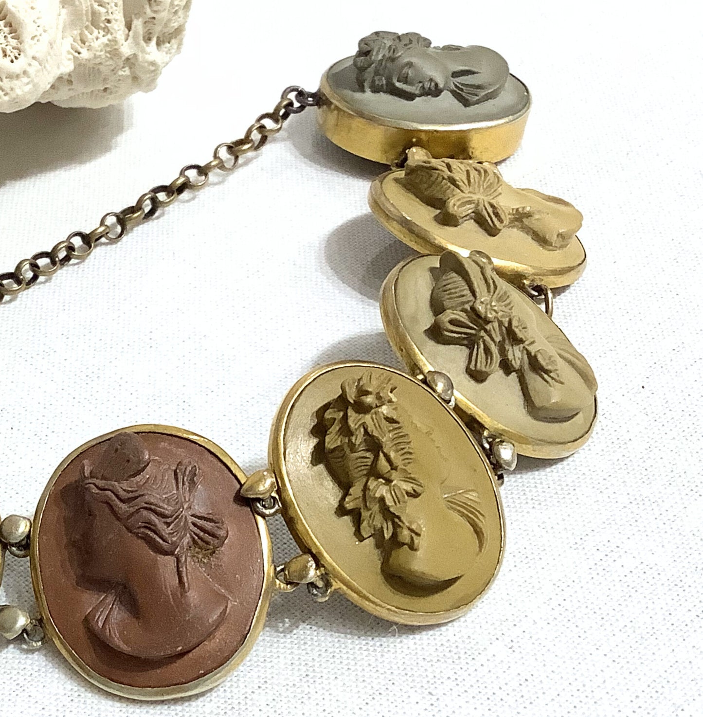 19th C Cameo Bracelet