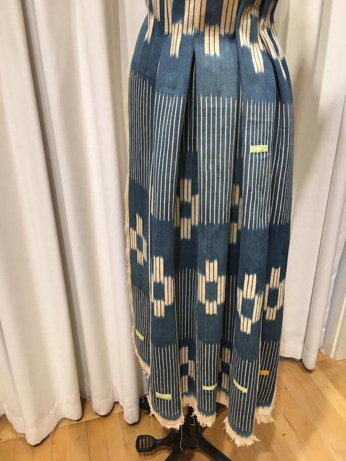 Vintage Indigo Fabric from Burkina Faso