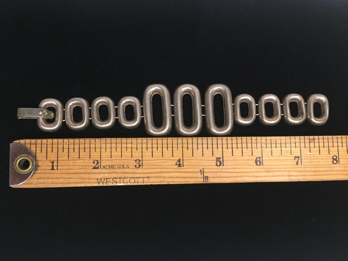 Vintage English Silver Bracelet
