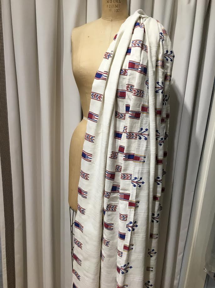 Vintage Embroidered Turkish Tablecloth