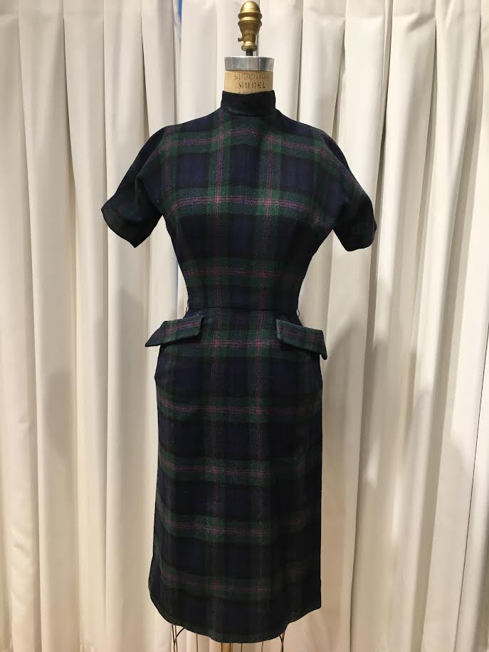 Vintage best sale wool dresses