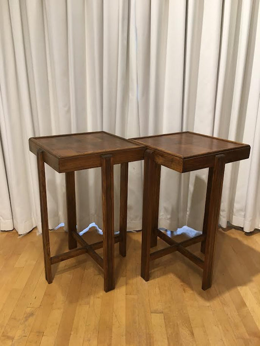 Antique Wooden Side Tables