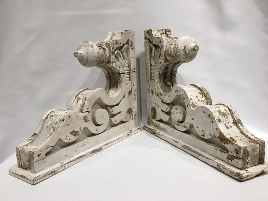 Pair of Ornate Victorian Corbels
