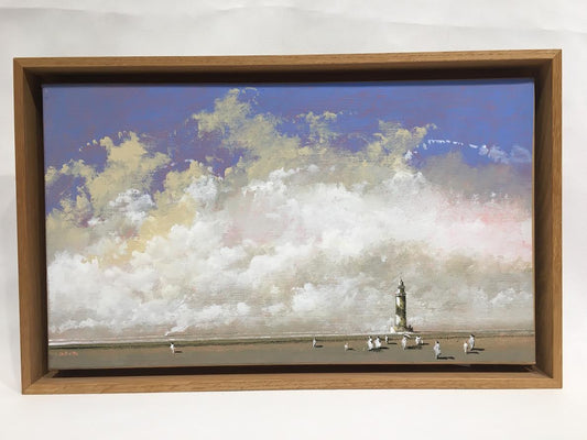 Painting by Laurent Hours from his Lighthouse Series