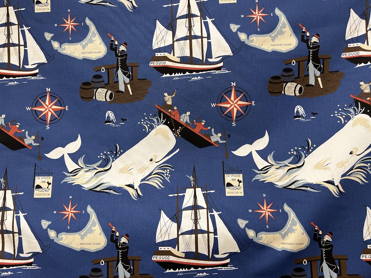 WD Moby Dick Toile Fabric