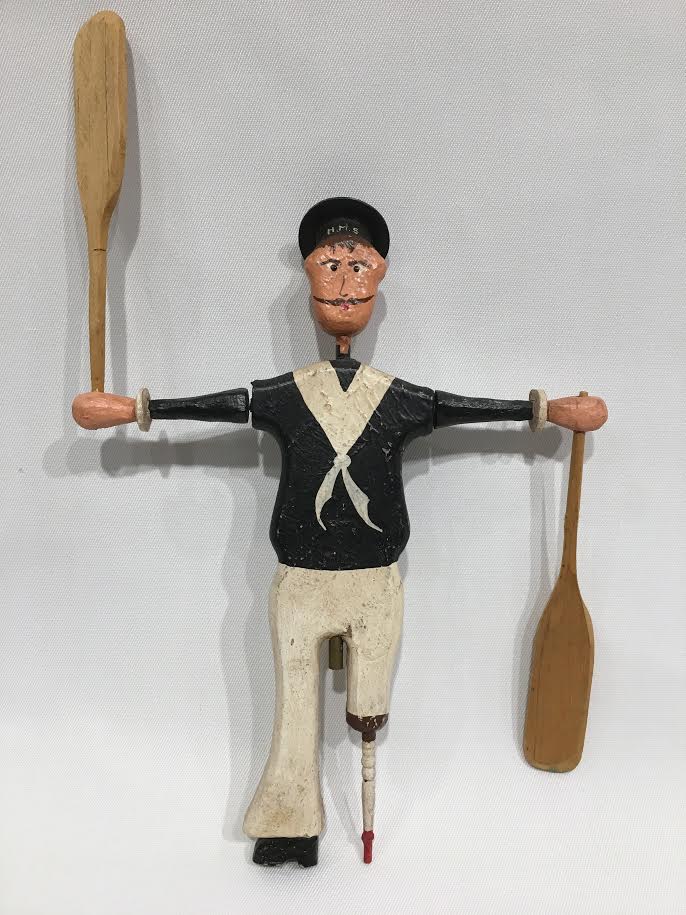 Antique Sailor Whirligig