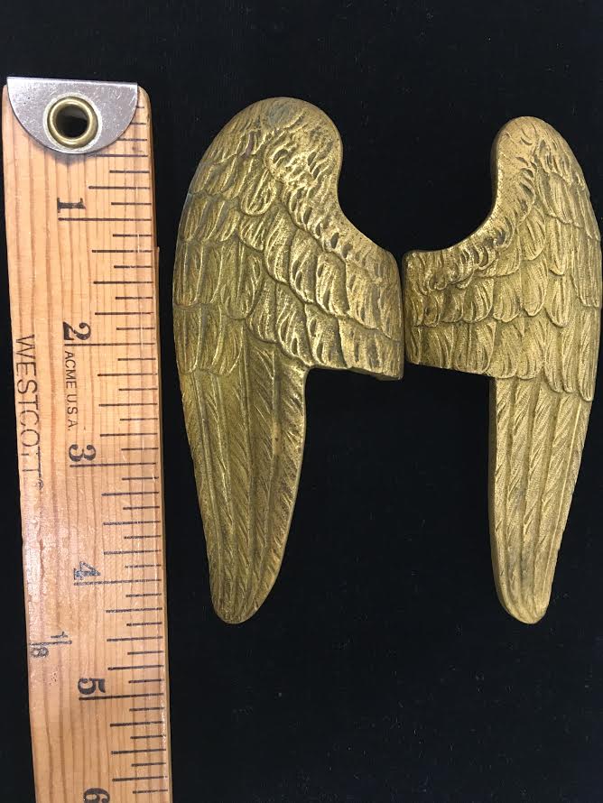 Antique Bronze Wing Tie-backs