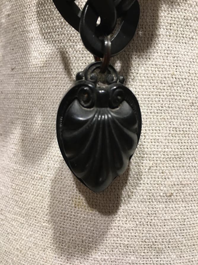 Victorian Jet Necklace & Locket