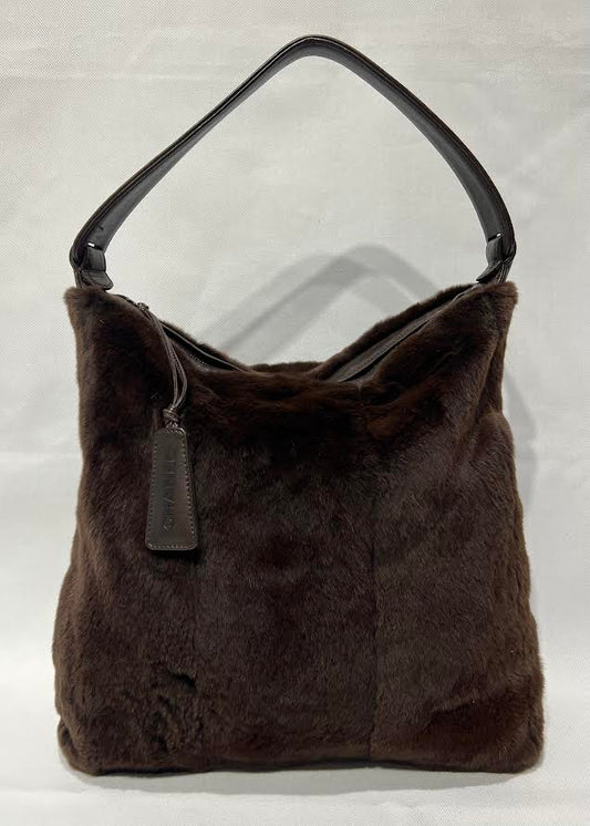 Vintage CHANEL Fur Tote