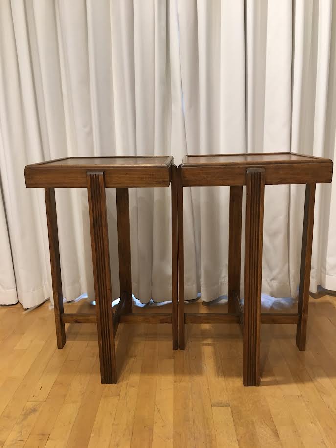 Antique Wooden Side Tables