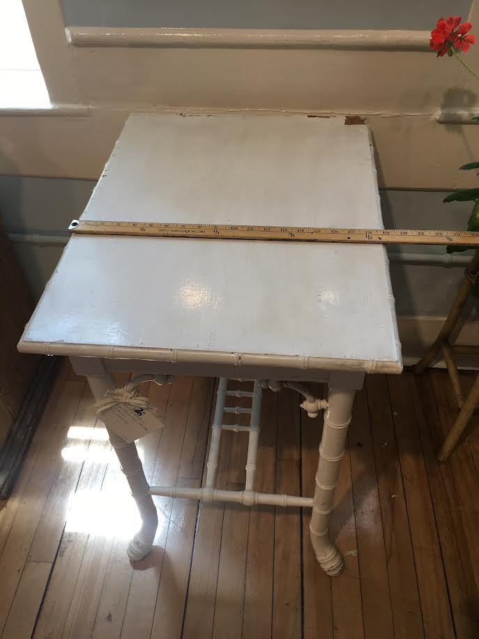 Antique Bamboo Style Side Table