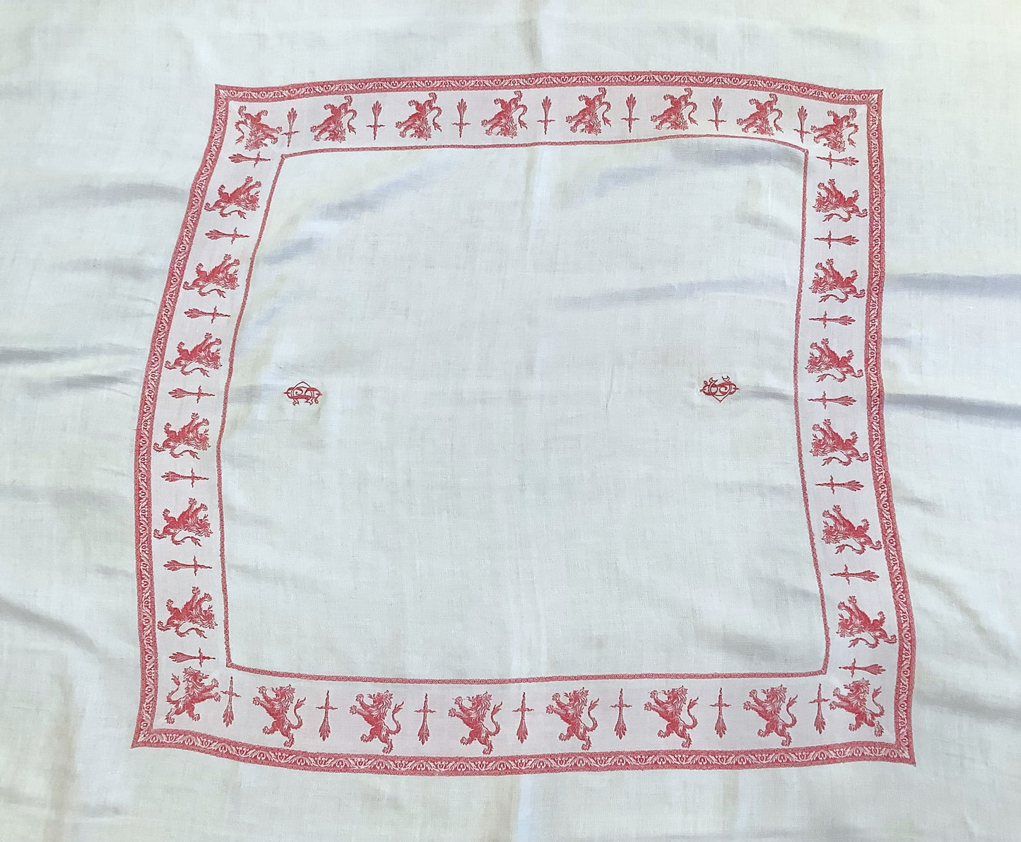 Antique Linen Tablecloth