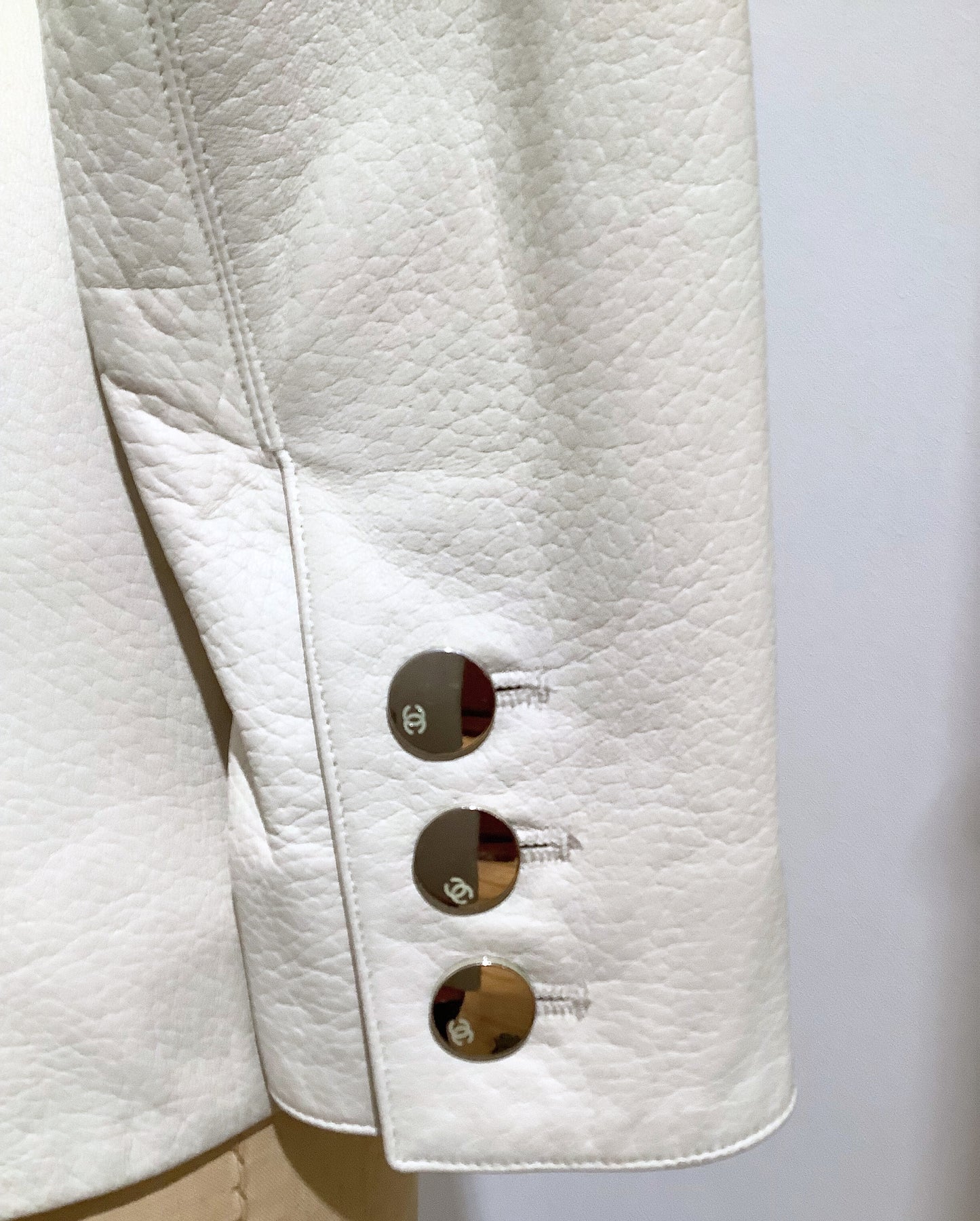 Vintage Chanel Leather Jacket