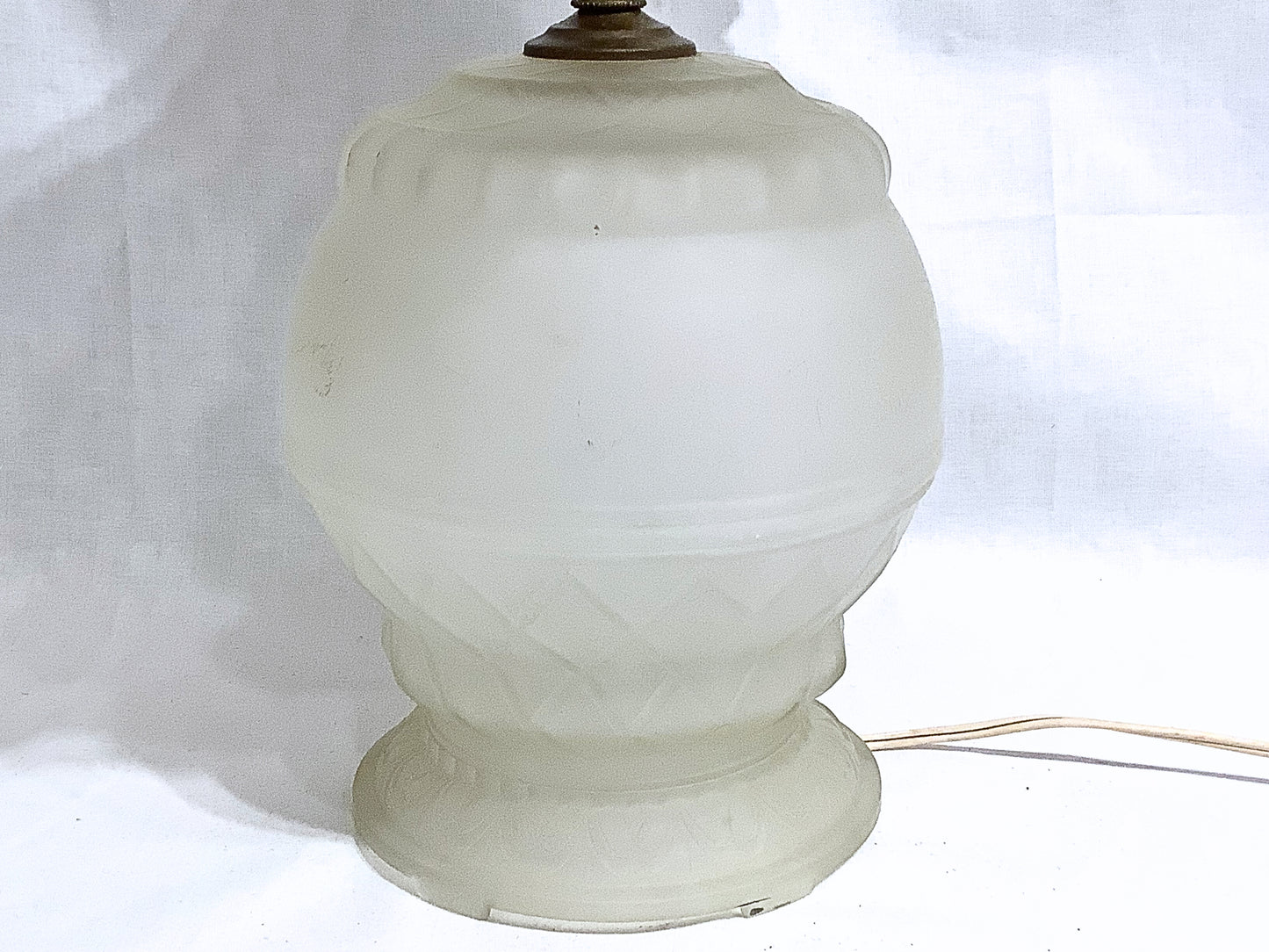 Satin Glass Lamp