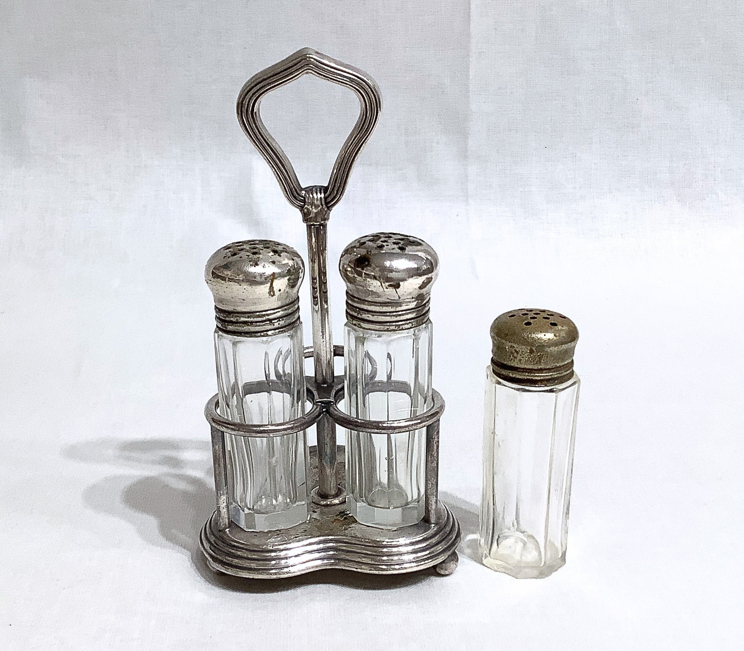 Antiques Salt and Pepper Service