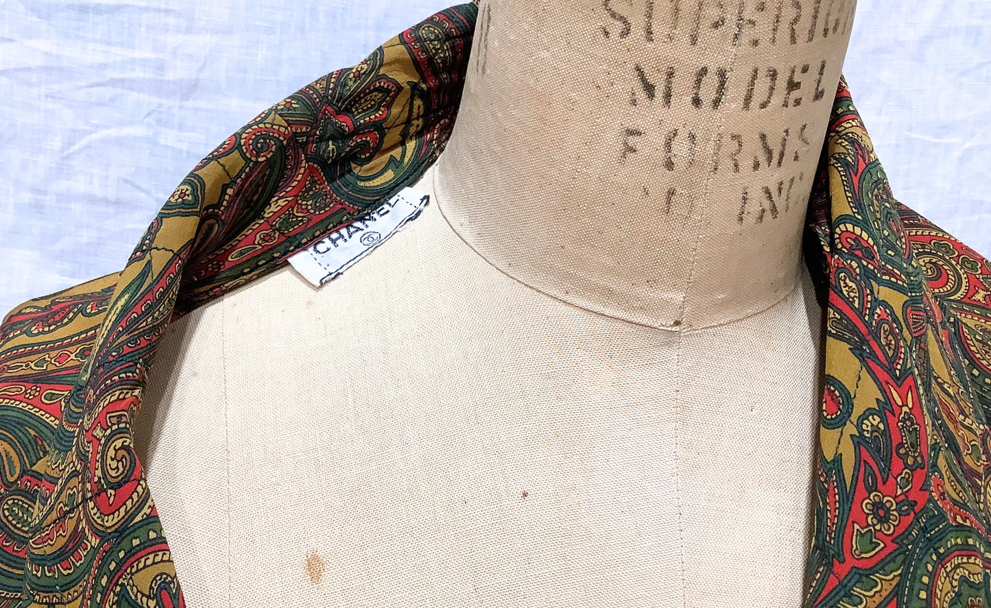Vintage Chanel Silk Kimono Jacket