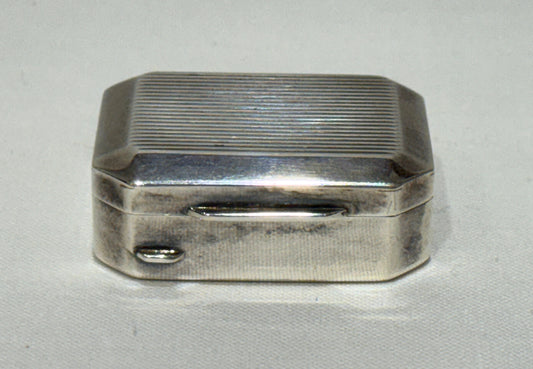Sterling Silver Pill Box