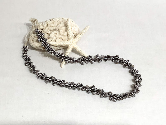 Vintage Strand of Zebra Shells