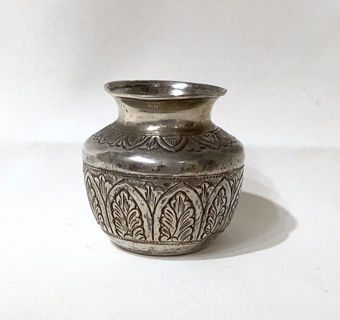 Silver Plate Vase