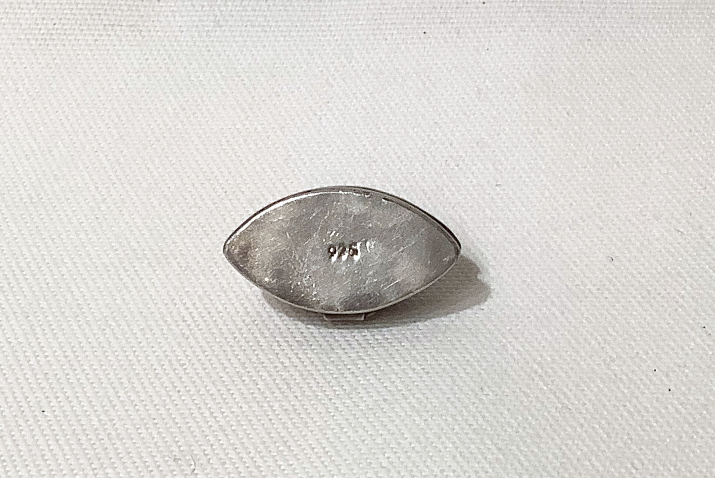 Sterling Silver Pill Box with Lapis