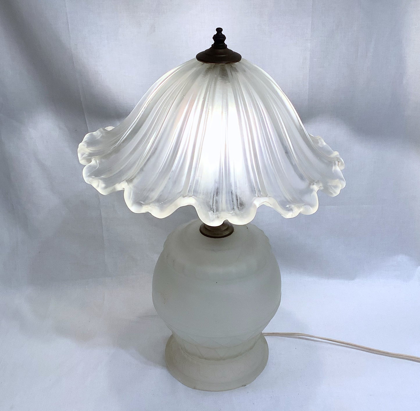 Satin Glass Lamp