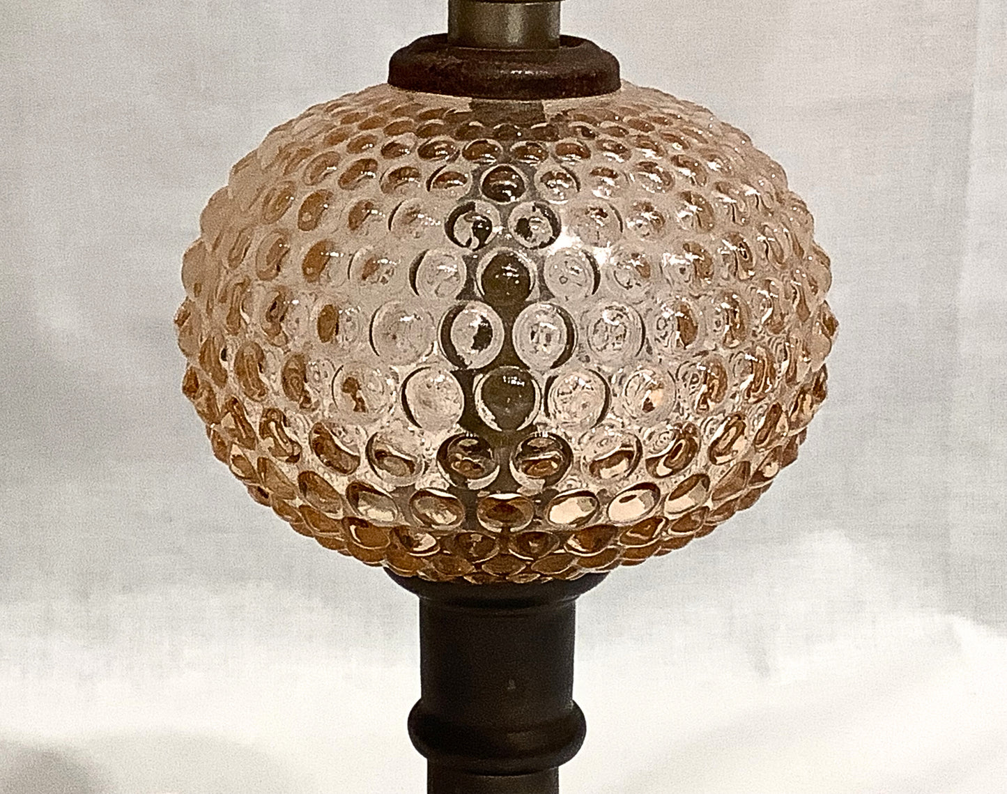 Depression Glass Lamp